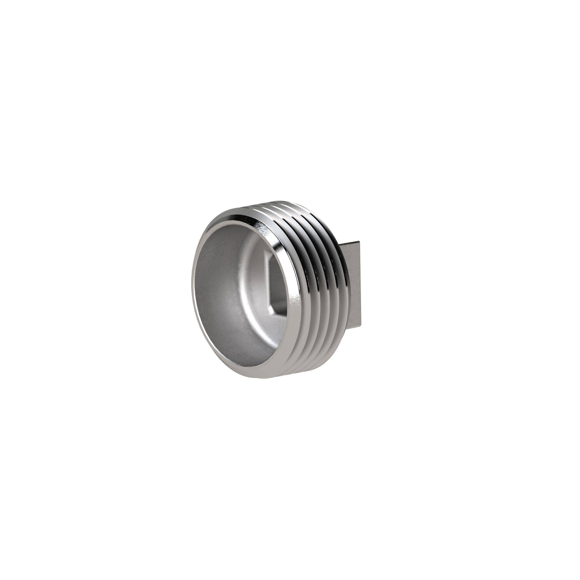 RIEGLER Verschlussstopfen, Vierkant, G 1, AG, SW 17, Arbeitsdruck max. 20 bar, ES 1.4408.-0