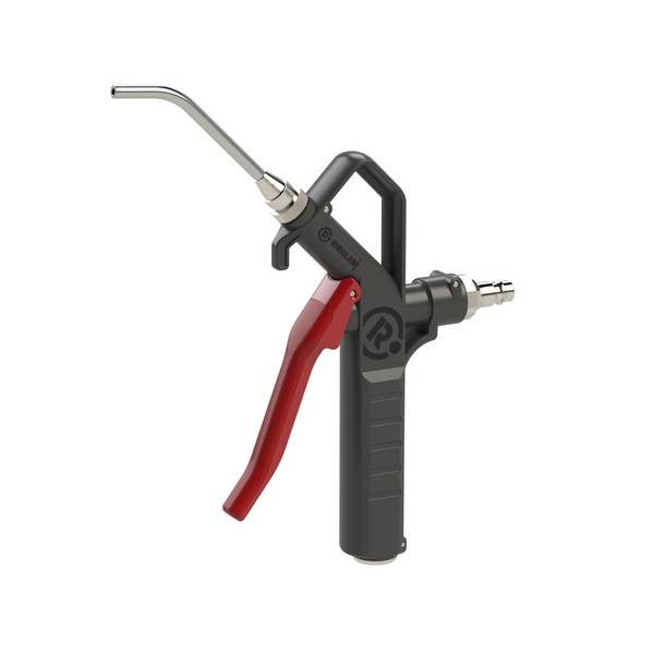 RIEGLER Dosierbare Blaspistole, Kunststoff, Stabdüse 100 mm, oben anschließbar, PN max. 12 bar, Nippel NW 7,2. Zum Ausb