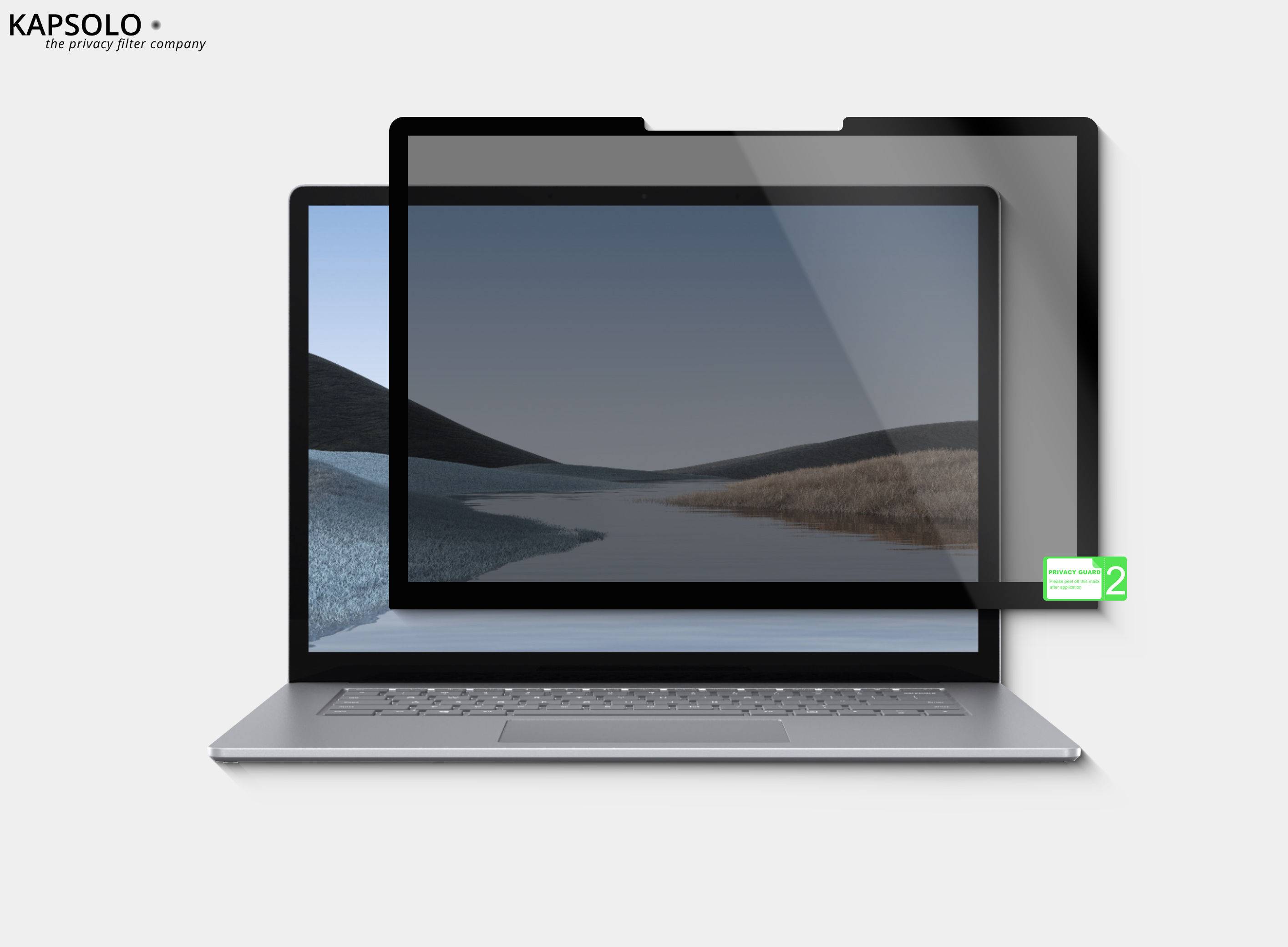 KAPSOLO 2-wege Magnetischer Blickschutzfilter für Microsoft Surface Laptop 7 13,8"-3