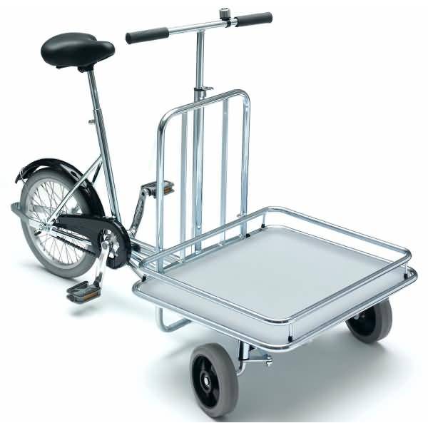 Fahrrad Modell 21 silber-0