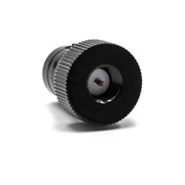 vhbw Antennenadapter kompatibel mit Wouxun KG-UV6D | KG-UV8D Funkgeräte - BNC Buchse auf SMA Stecker Adapter Schwarz