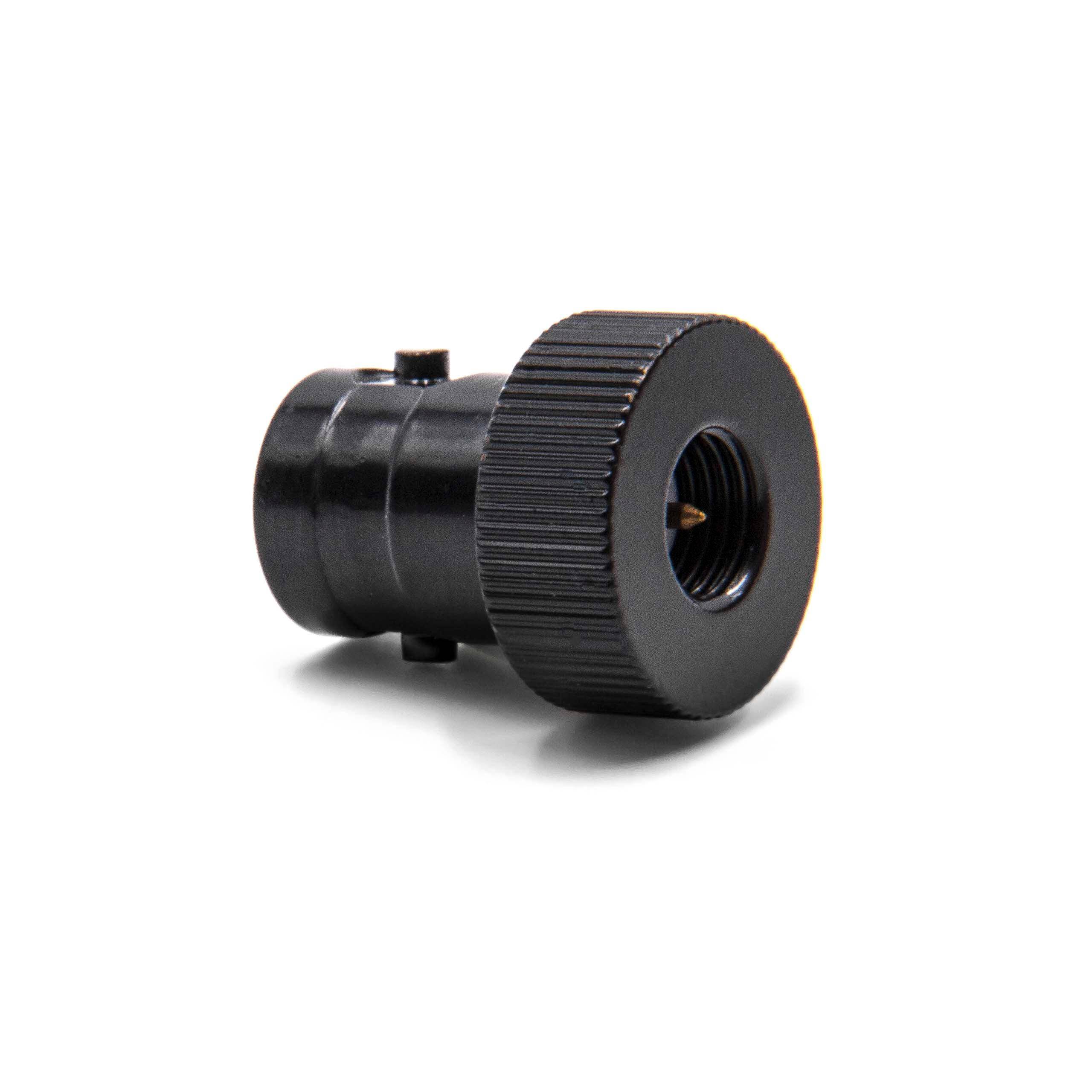 vhbw Antennenadapter kompatibel mit Wouxun KG-UV6D | KG-UV8D Funkgeräte - BNC Buchse auf SMA Stecker Adapter Schwarz-2