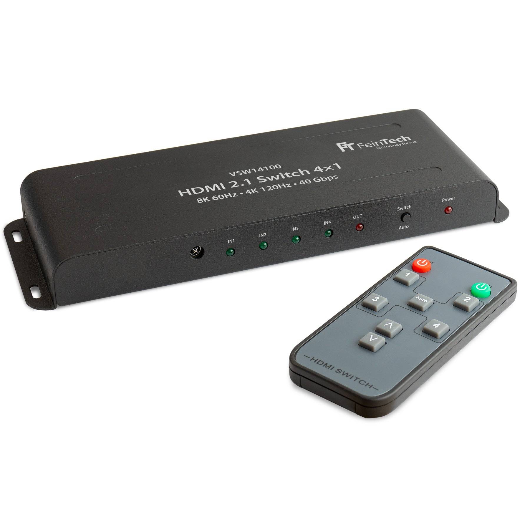 FeinTech VSW14100 HDMI 2.1 Switch 4x1 8K-2