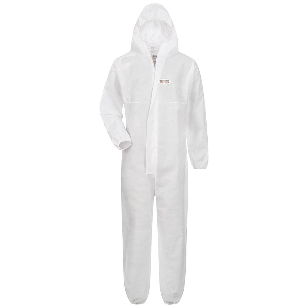 Gr .2XL (62/64) *WANNSEE* SMS-SCHUTZANZUG weiß *SMS* Chemical protection overal-0