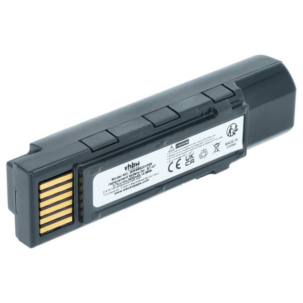 vhbw Akku kompatibel mit Datalogic Gryphon GM4500 | 4500, GBT4500 Barcodescanner POS (3400 mAh, 3,7 V, Li-Ion)