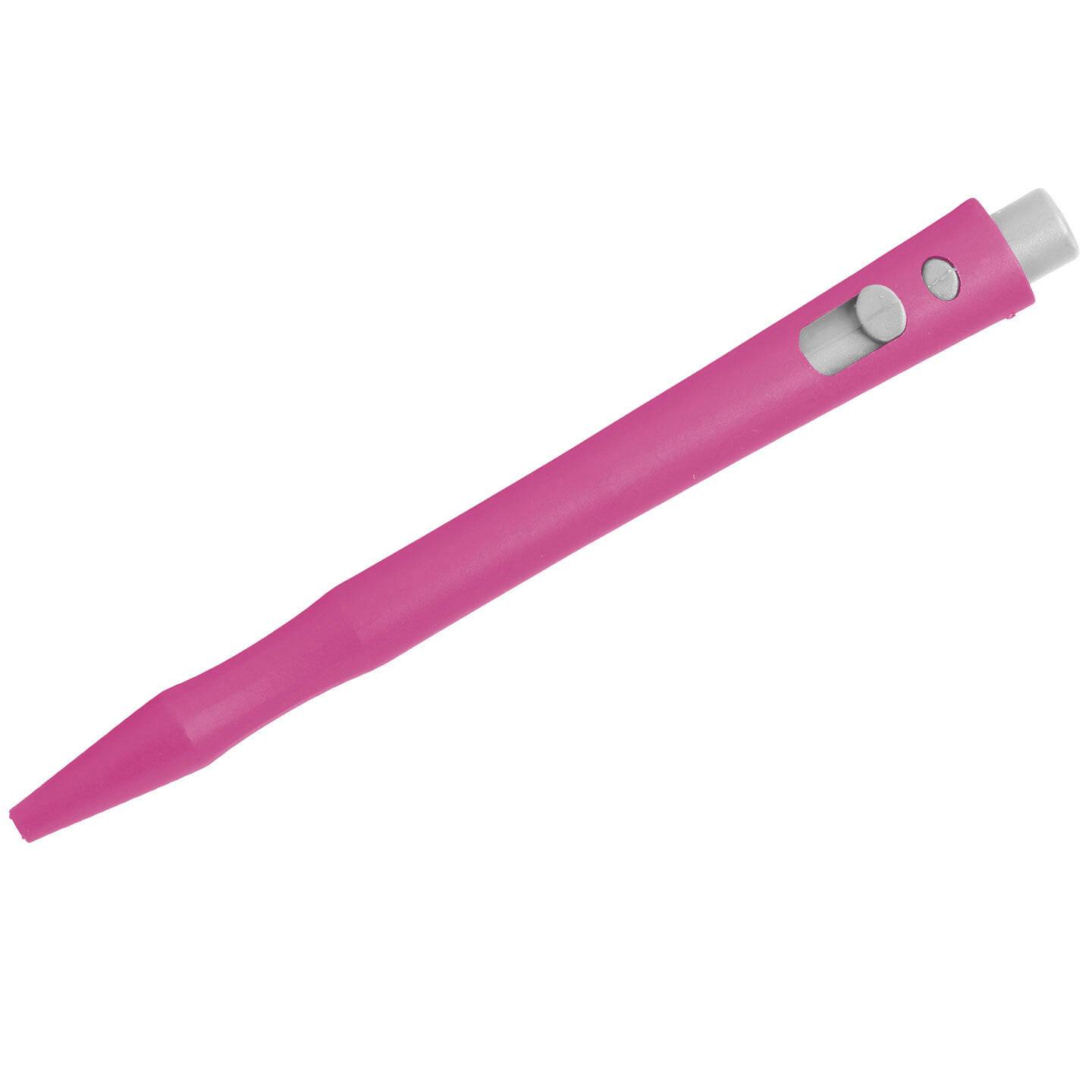 Detectable HD Retractable Stifte - Gel-Tinte (50er-Pack) - Rot-Pink-Kein Clip-0