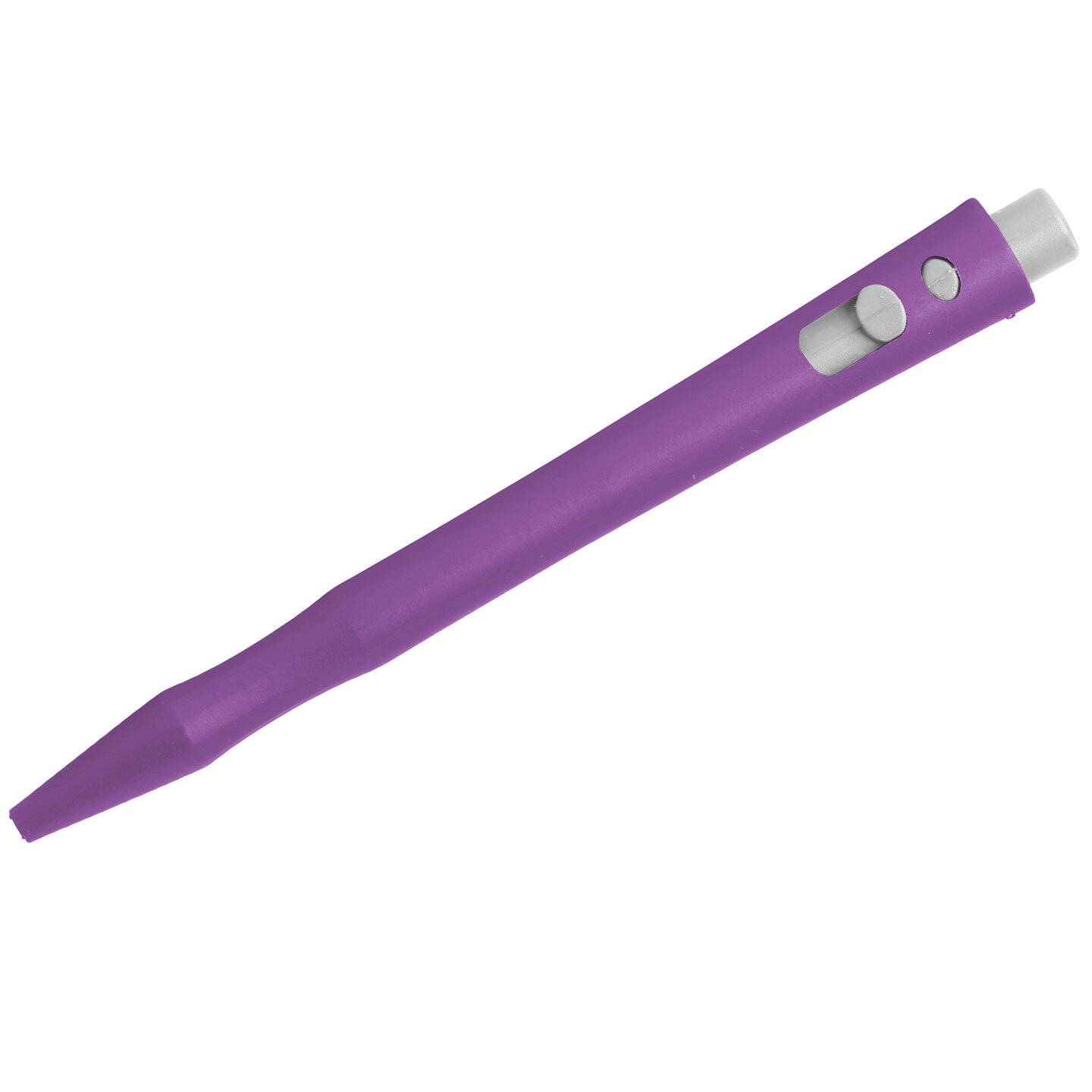 Detectable HD Retractable Stifte - Gel-Tinte (50er-Pack) - rot-lila - ohne Clip