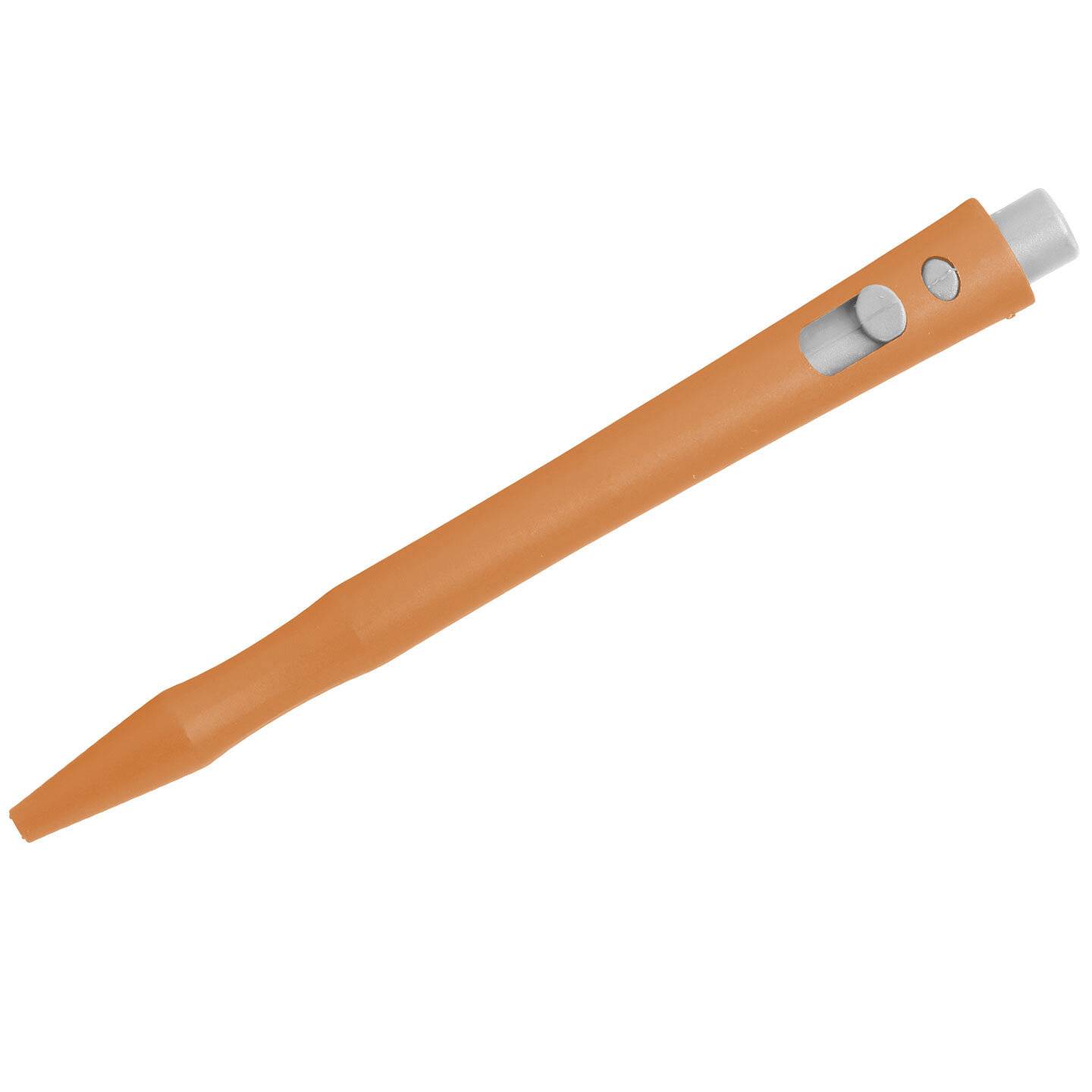 Detectable HD Retractable Stifte - Gel-Tinte (50er Pack) - Rot-Orange - ohne Clip-0