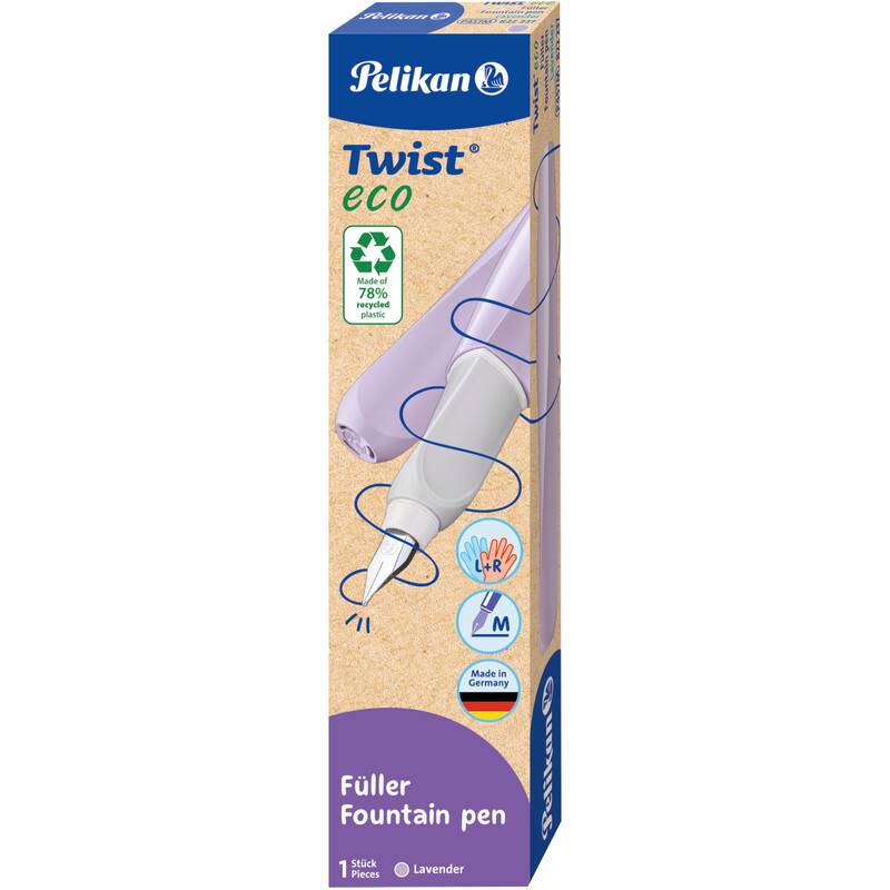 Pelikan Twist Füllhalter eco, lavendel