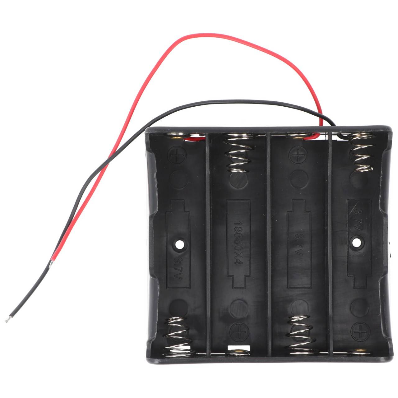 Batteriehalter für 4x 18650 Zellen mit Anschluss (4S1P)-1