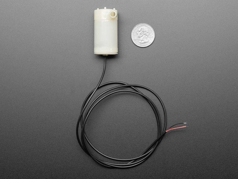 Adafruit Tauchbare 3V DC-Wasserpumpe mit 1 Meter Kabel - Horizontal-3