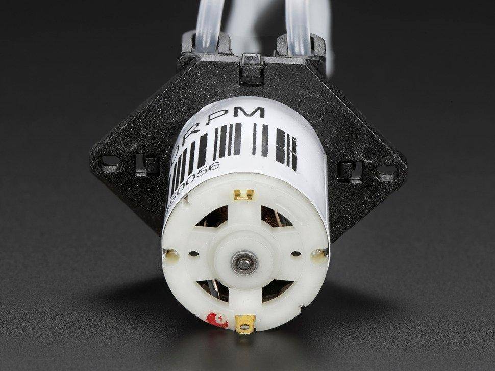 Adafruit Peristaltische Flüssigkeitspumpe mit Silikonschlauch - 12V DC-2