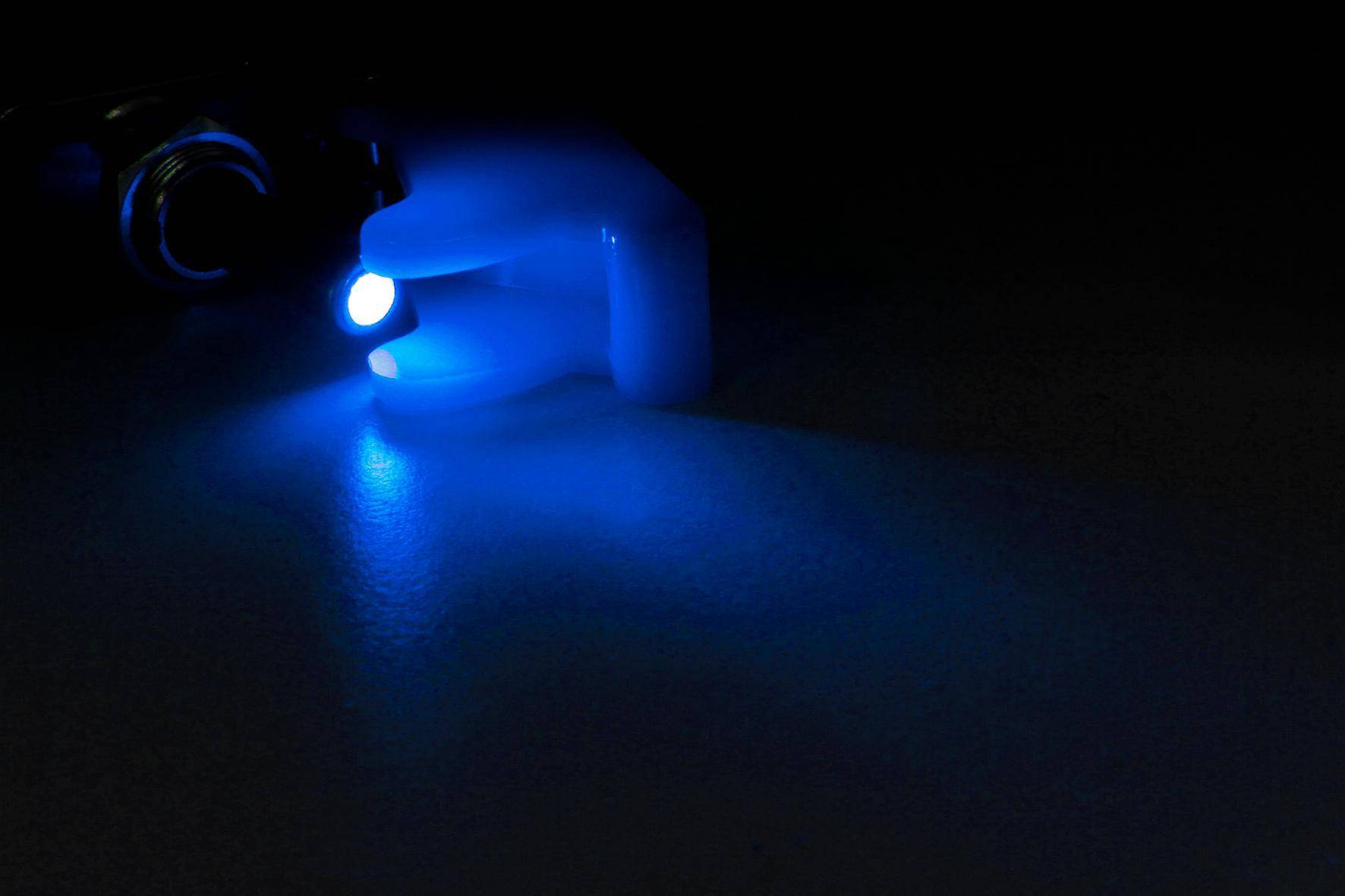 Kippschalter mit Schutzkappe und LED, 12V / 20A - Farbe: blau-2