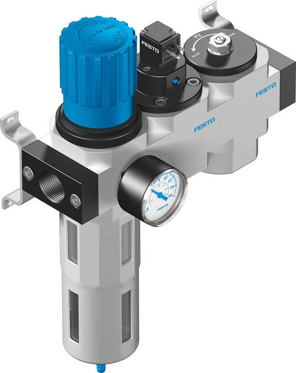 FESTO LFR-1/8-D-MINI-KD Service unit, P/n: 185743