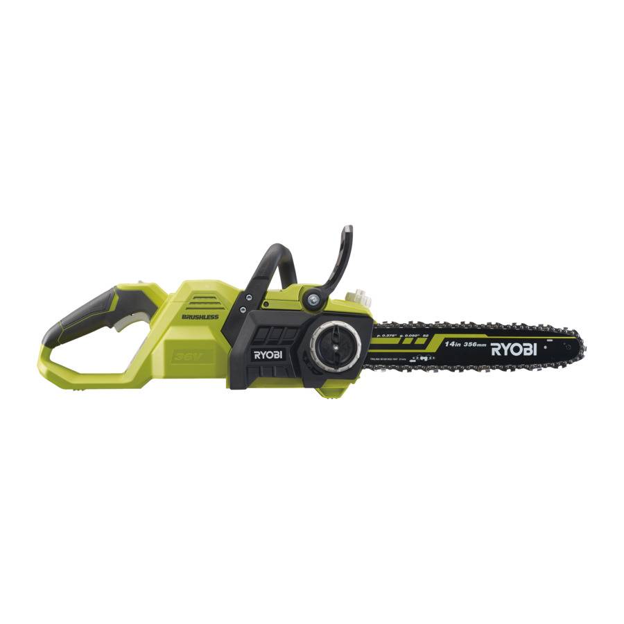 Ryobi 36 V Akku-Kettensäge BRUSHLESS 35 cm Schwertlänge-1