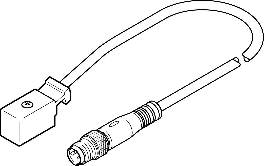 KMYZ-2-24-M8-0,5-LED Verbindungsleitung-0