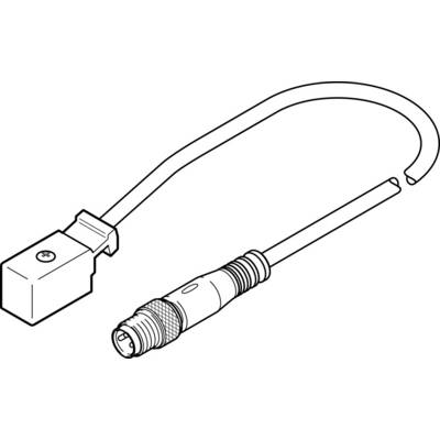 KMYZ-2-24-M8-0,5-LED Verbindungsleitung-0
