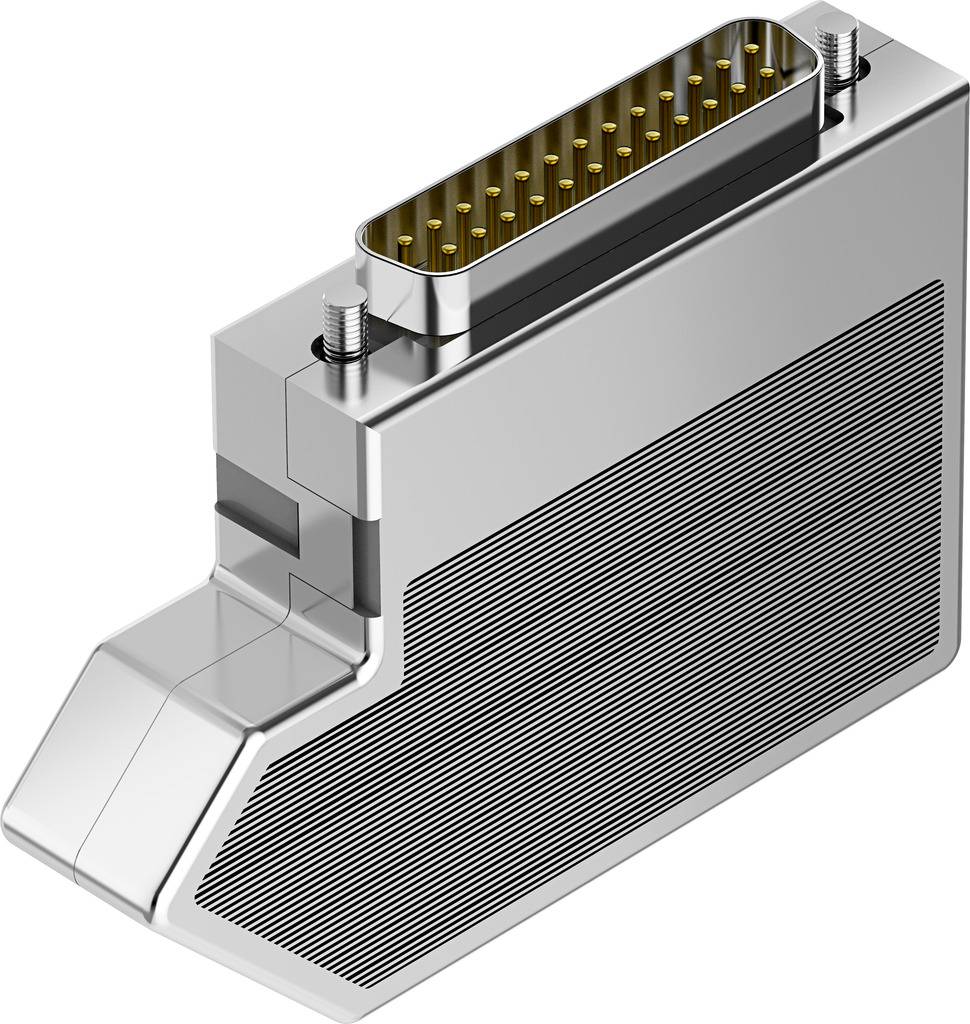 FESTO NEFC-S1G25-C2W25-S6 Plug, P/n: 8001372-0