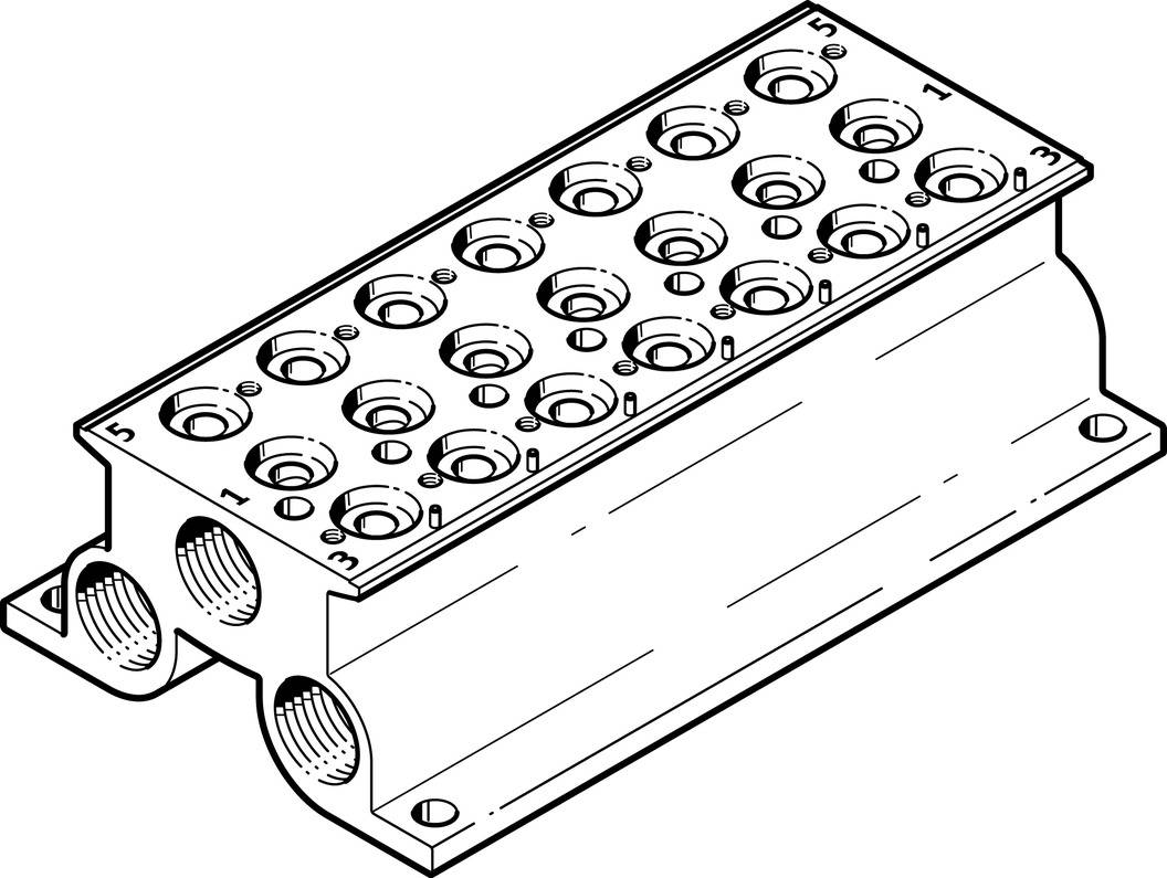 CPE10-PRS-1/4-7 Anschlussblock-0