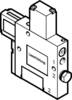 FESTO Vakuumsaugdüse VADM-45 162500 26.4 V/DC M5, Schalldämpfer Nennweite (Details) 0.45 mm Gehäusematerial Aluminium-Knetlegierung Dichtungsmaterial NBR Ruhestellung geschlossen