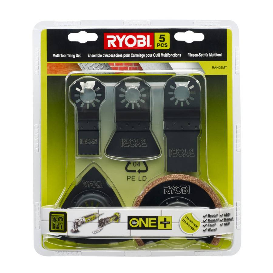 RAK05MT Multitool-Zubehörset 5tlg. XXX-0