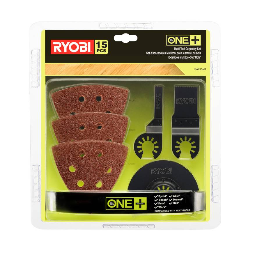 Ryobi RAK15MT Carpentry Set - Multitool-Set-0