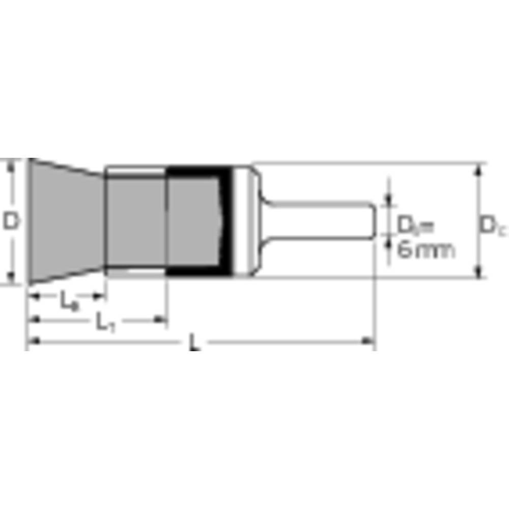 Pinselbürste PBUR ST D.20mm Schaft Drahtstärke 0,2mm STA 0,2mm-1
