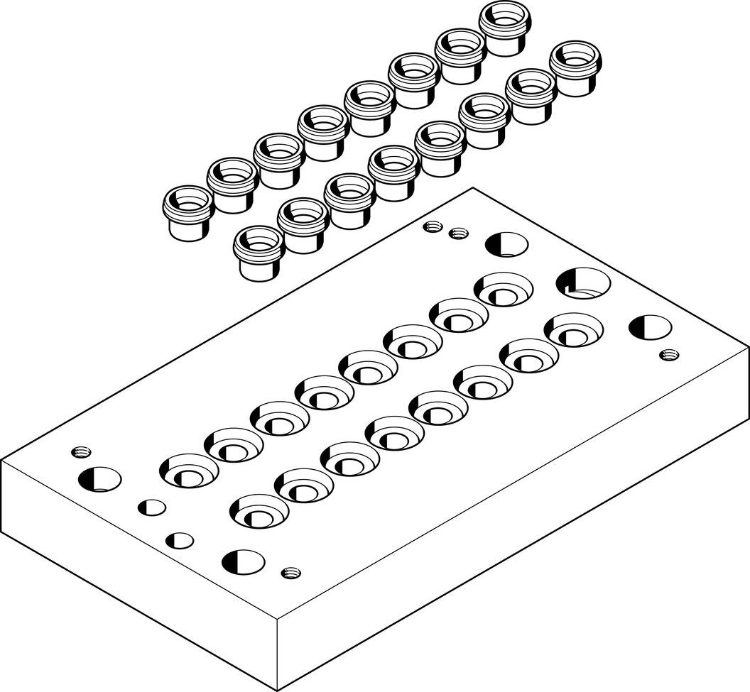 Festo CPV18-VI-P8-1/4 Multipol-0