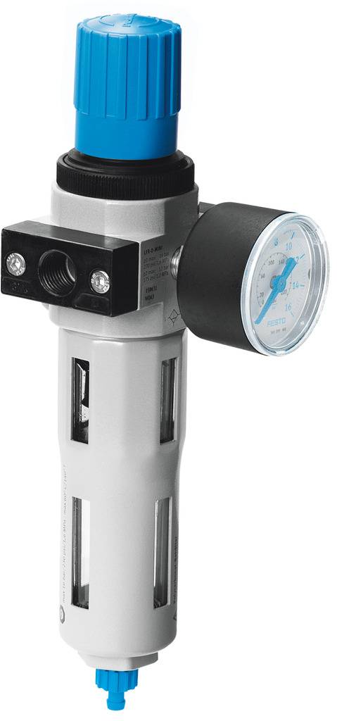 FESTO Filter-Regelventil 162729 LFR-3/8-D-5M-MIDI-A Gehäusematerial Zinkdruckguss 1 St.-0