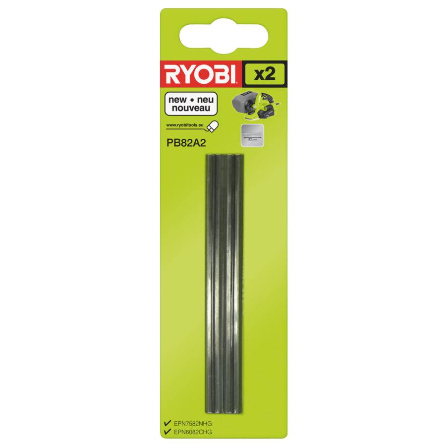 Ryobi PB82A2 - Hobelklinge - 82 mm (Packung mit 2)2er-0