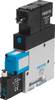 FESTO Vakuumsaugdüse VADMI-200-N 162533 26.4 V/DC G 1/4, Schalldämpfer Nennweite (Details) 2 mm Gehäusematerial Aluminium-Knetlegierung Dichtungsmaterial NBR