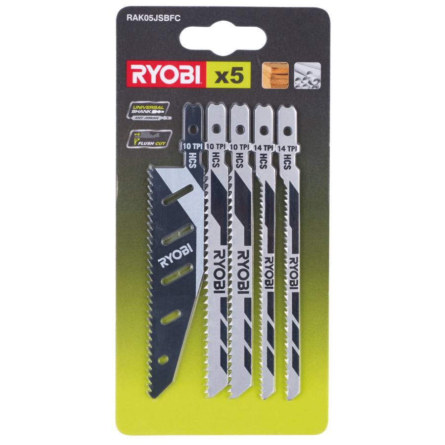 Ryobi RAK05JSBFC - Sägeblattsatz - 5 Stücke-1