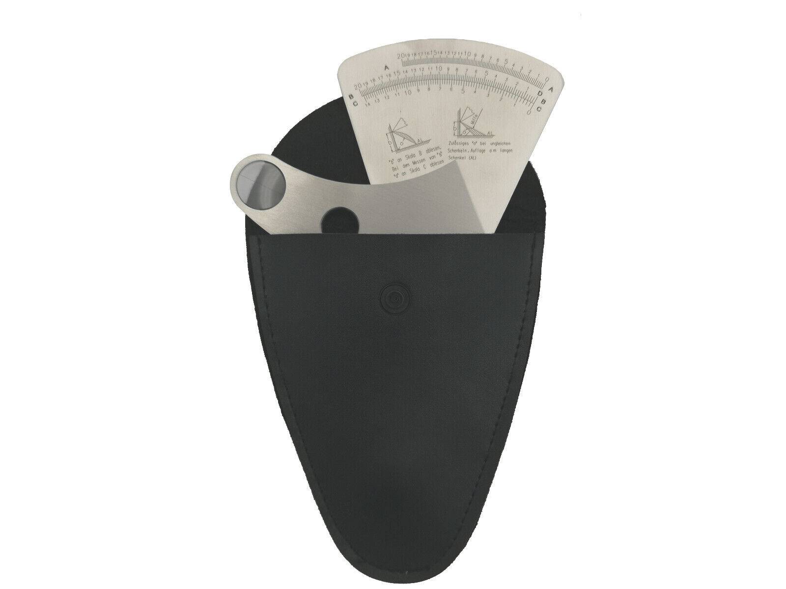 Schweißnahtlehre Universal DBP Direktablesung - Tasche Messen Schweißen Lehre-2