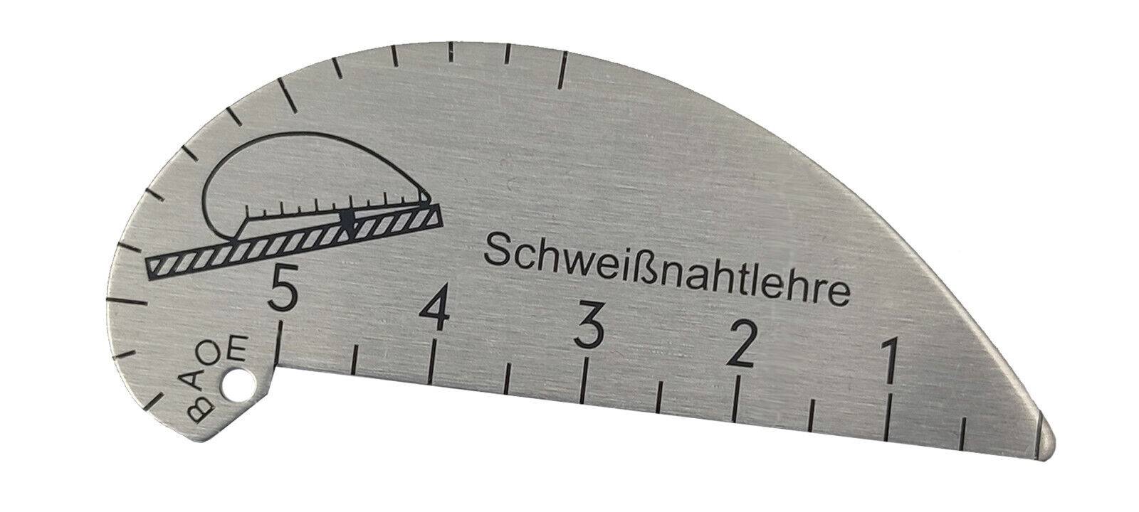 Schweißnahtlehre Radienlehre Schweißerlehre Schweißlehre Flach- Eckschweißnähten-2
