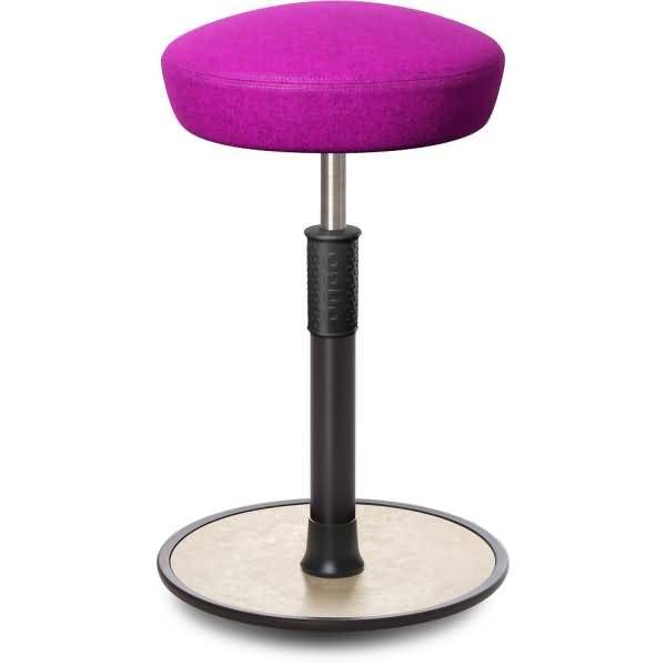 Sitz- Stehhocker Free Tall Hutsitz kvadrat Divina Melange Pink schwarz /creme-0