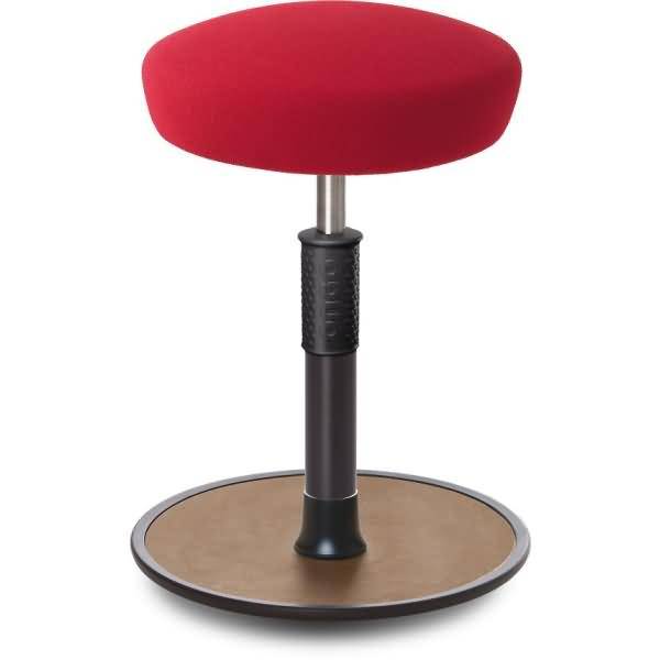 Sitz- Stehhocker Free Regular Hutsitz Gestrick Rot schwarz /Natur-0