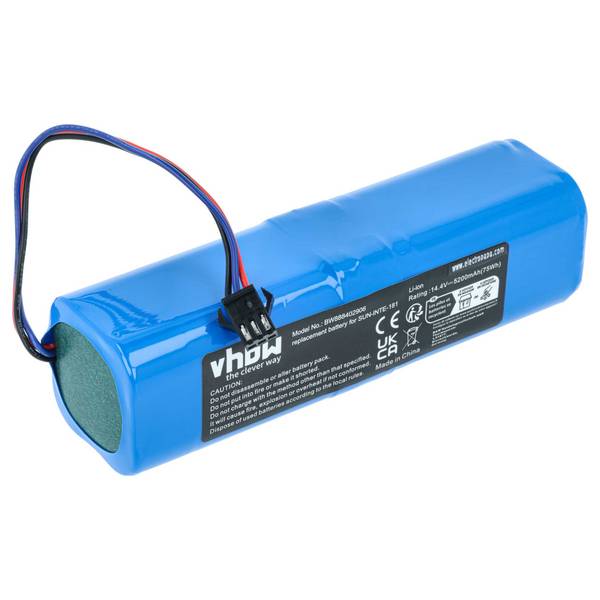 vhbw 1x Akku kompatibel mit Mamibot eXVAC 890 | Staubsauger (5200 mAh, 14,4 V, Li-Ion)