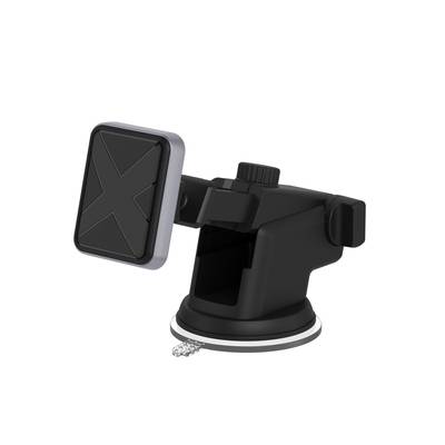 Kfz-Halterung XLayer magfix Magnethalterung für Frontscheibe & Armaturenbrett Black