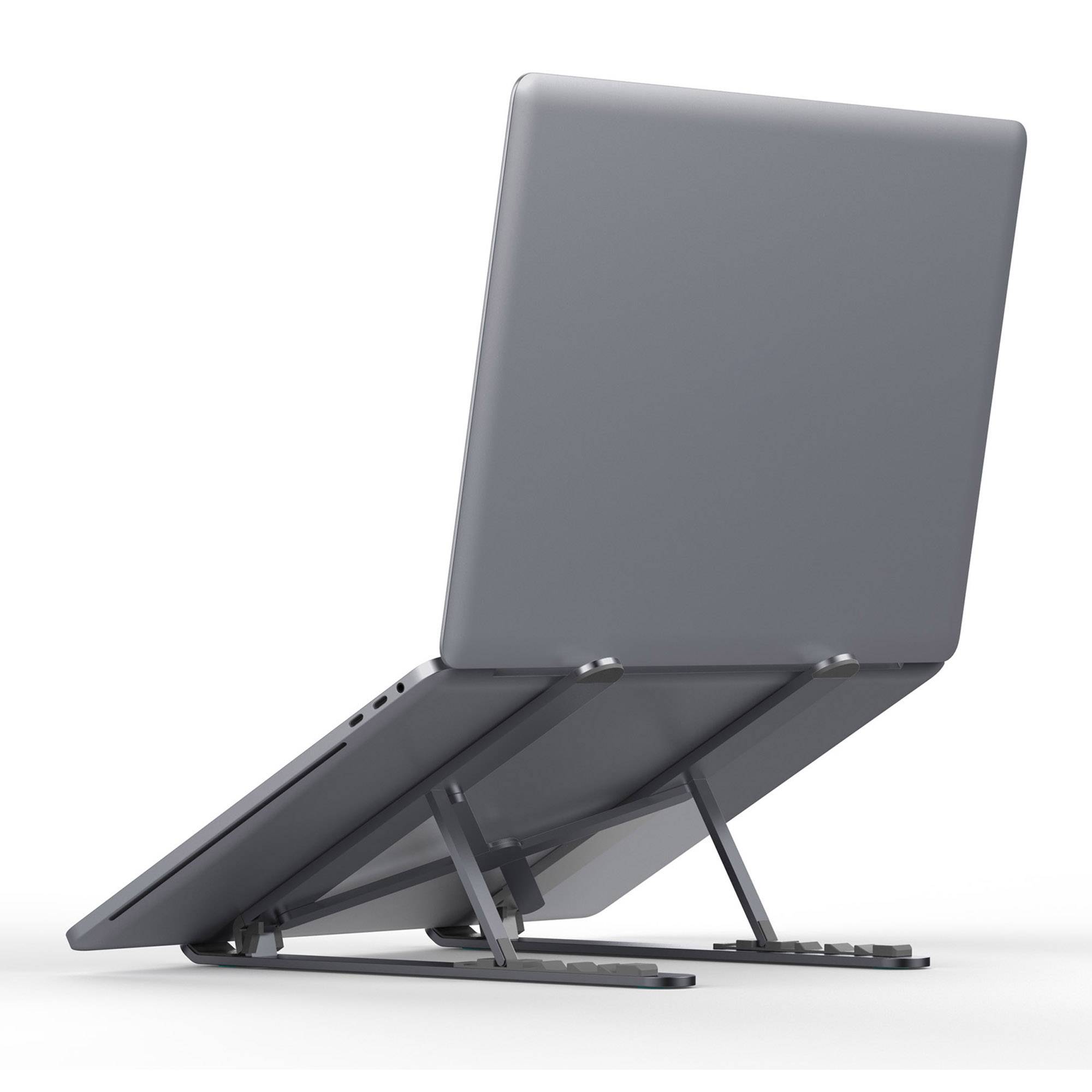 XLayer Laptop Ständer klapp- und faltbar Space Grey-4