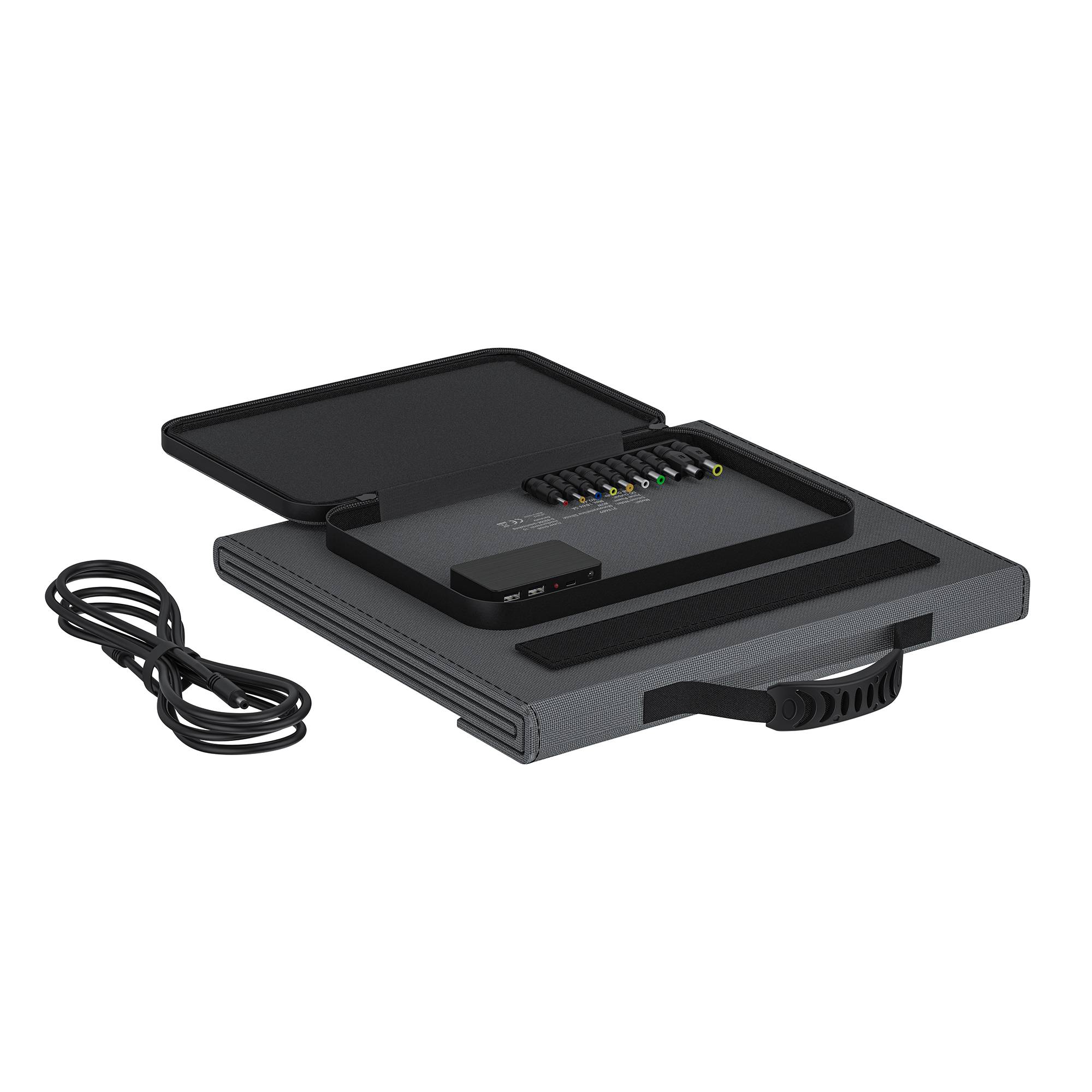 XLayer Mobiles Solar Panel 80W -falt- und aufstellbar- Grey-1