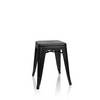 Hocker VANTAGGIO BRUSH seidenmatt schwarz hjh OFFICE