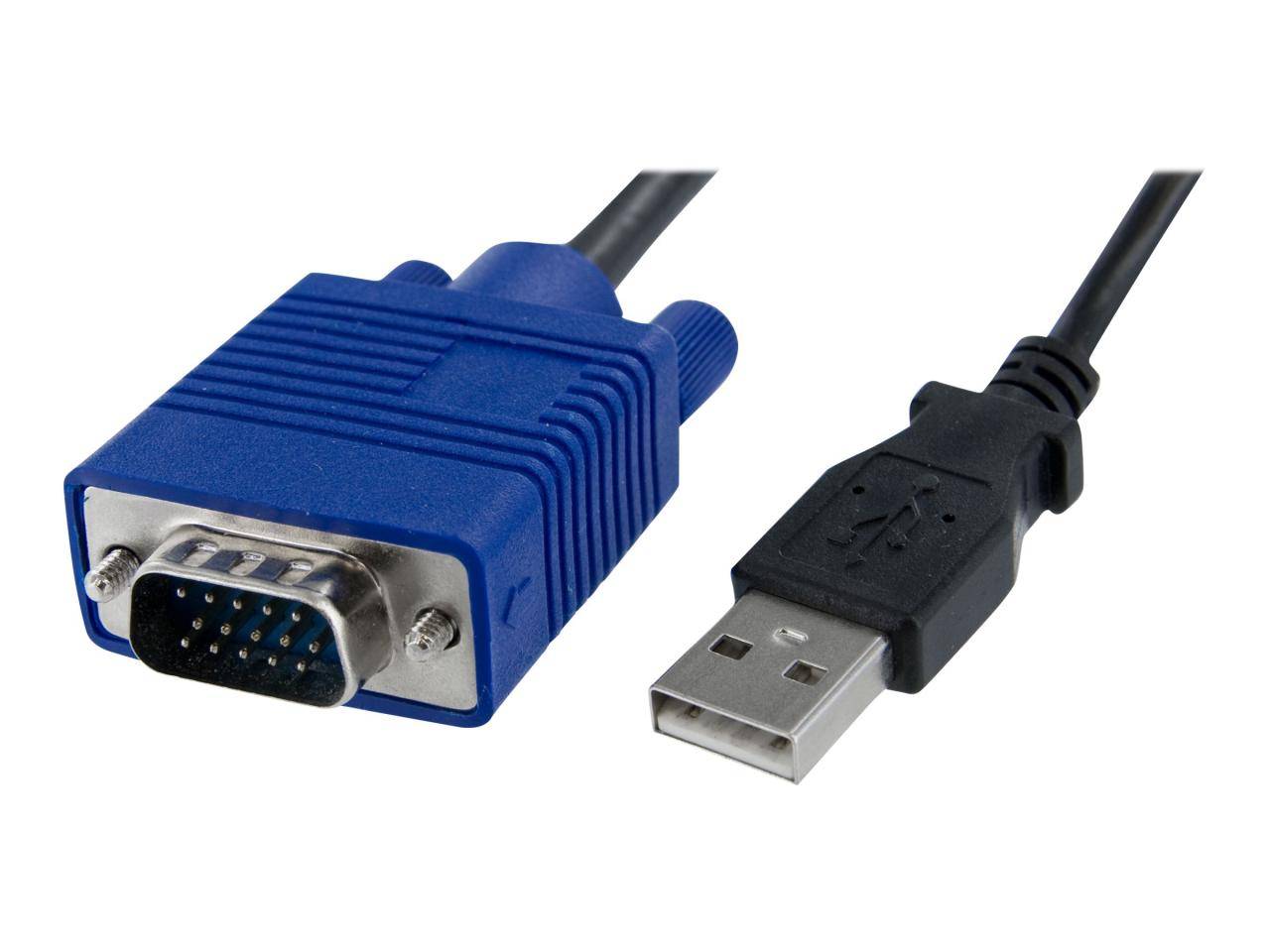 StarTech.com USB 2.0 KVM Konsole - Mobiler Laptop Crash Cart Adapter mit Datenüb-2