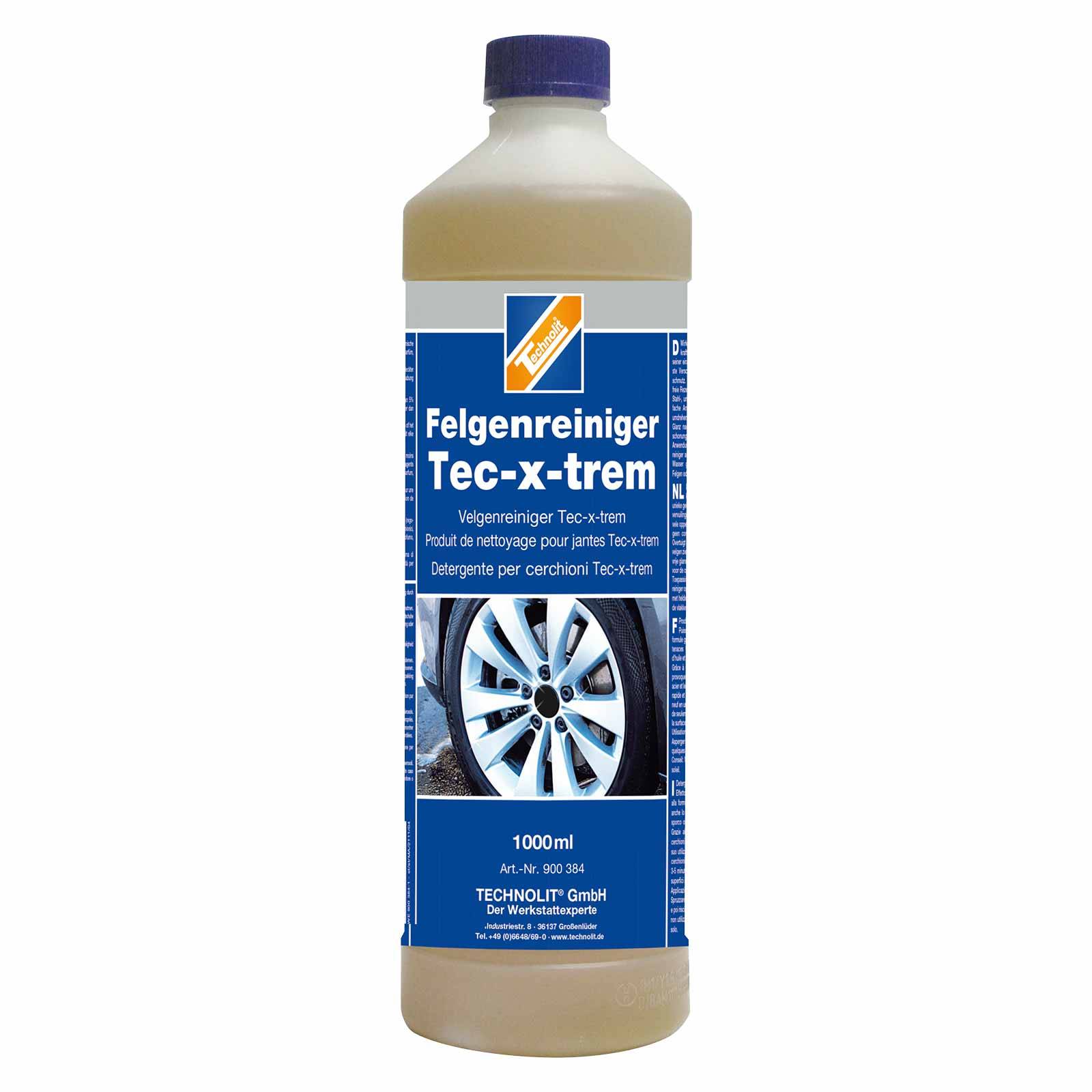 TECHNOLIT Felgenreiniger Tec-x-trem 2x 1 Liter inkl. Sprühflasche 500 ml-1