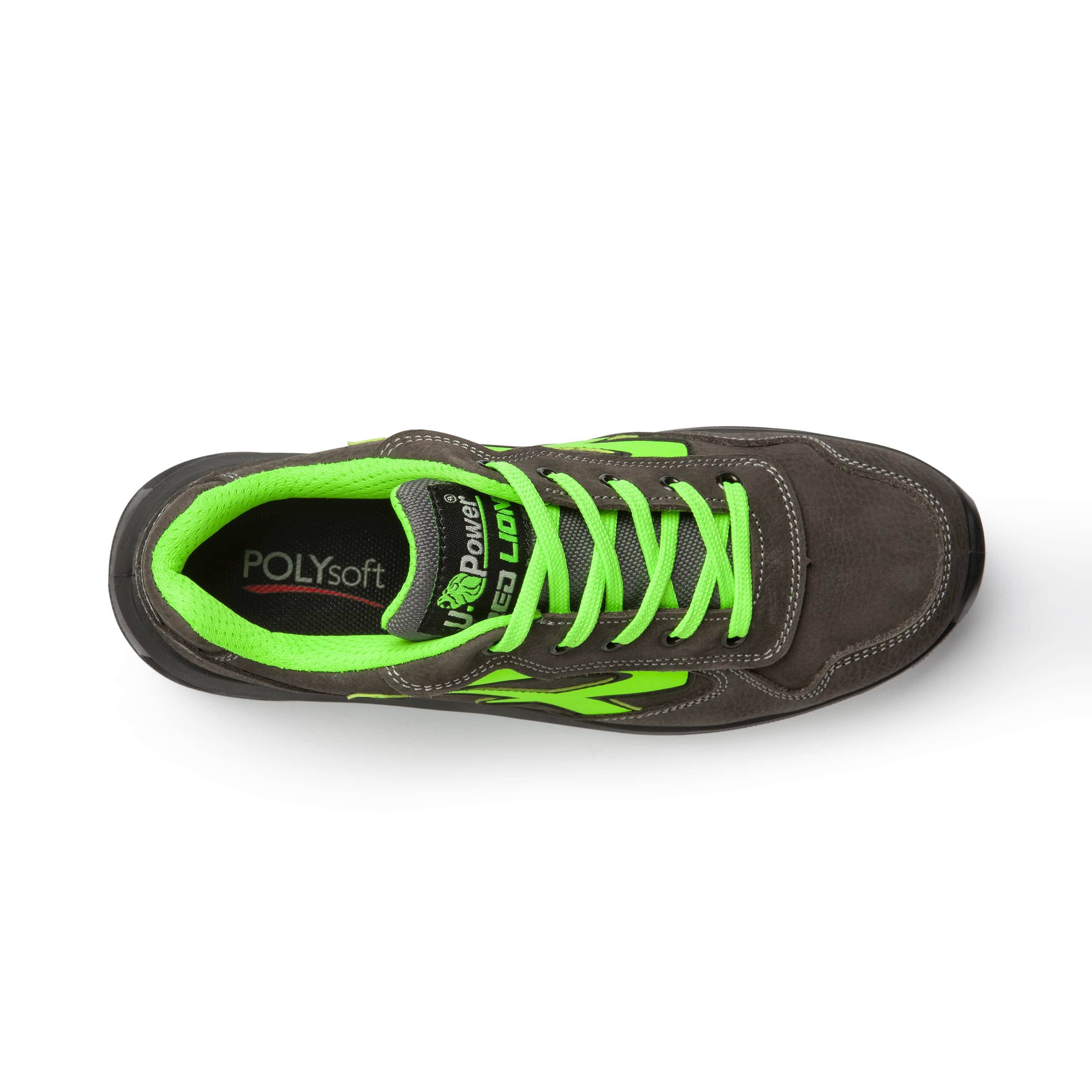 U-Power Sicherheitshalbschuh Push RL 20056 S1P ESD SRC Gr. 41 grau-1