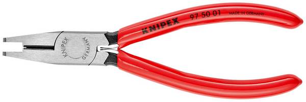 KNIPEX 97 50 01 Crimpzange für Scotchlok?-Verbinder mit Schneiden mit Kunststoff überzogen 155 mm