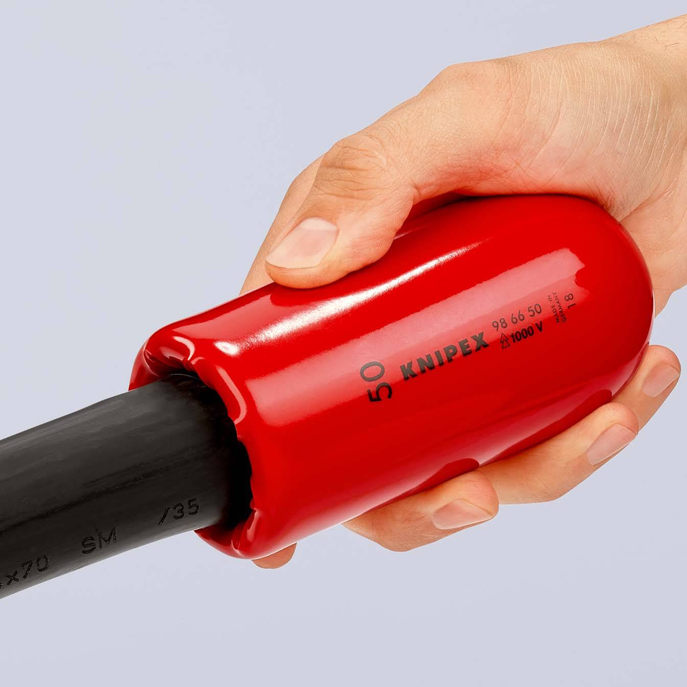 KNIPEX 98 66 50 Aufsteck-Tülle konisch 135 mm-2