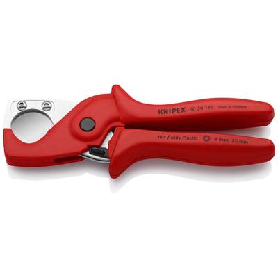 Knipex 90 20 185 90 20 185 Schlauchschneider Geeignet für (Abisoliertechnik) Kunststoffrohre, Schläuche 25 mm   