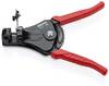 KNIPEX 12 21 180 Abisolierzange mit Formmessern mit Kunststoff-Griffhüllen schwarz lackiert 180 mm