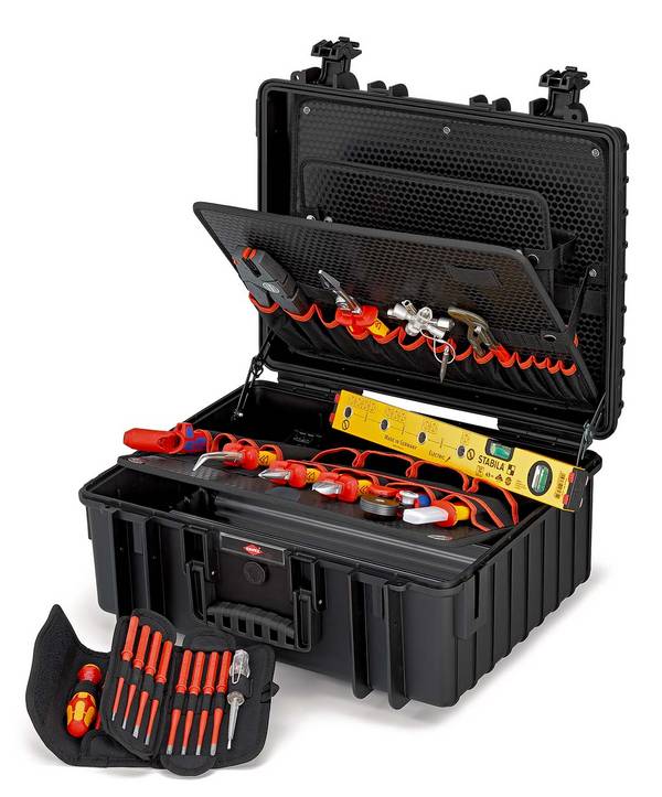 KNIPEX 00 21 36 Werkzeugkoffer "Robust34" Elektro