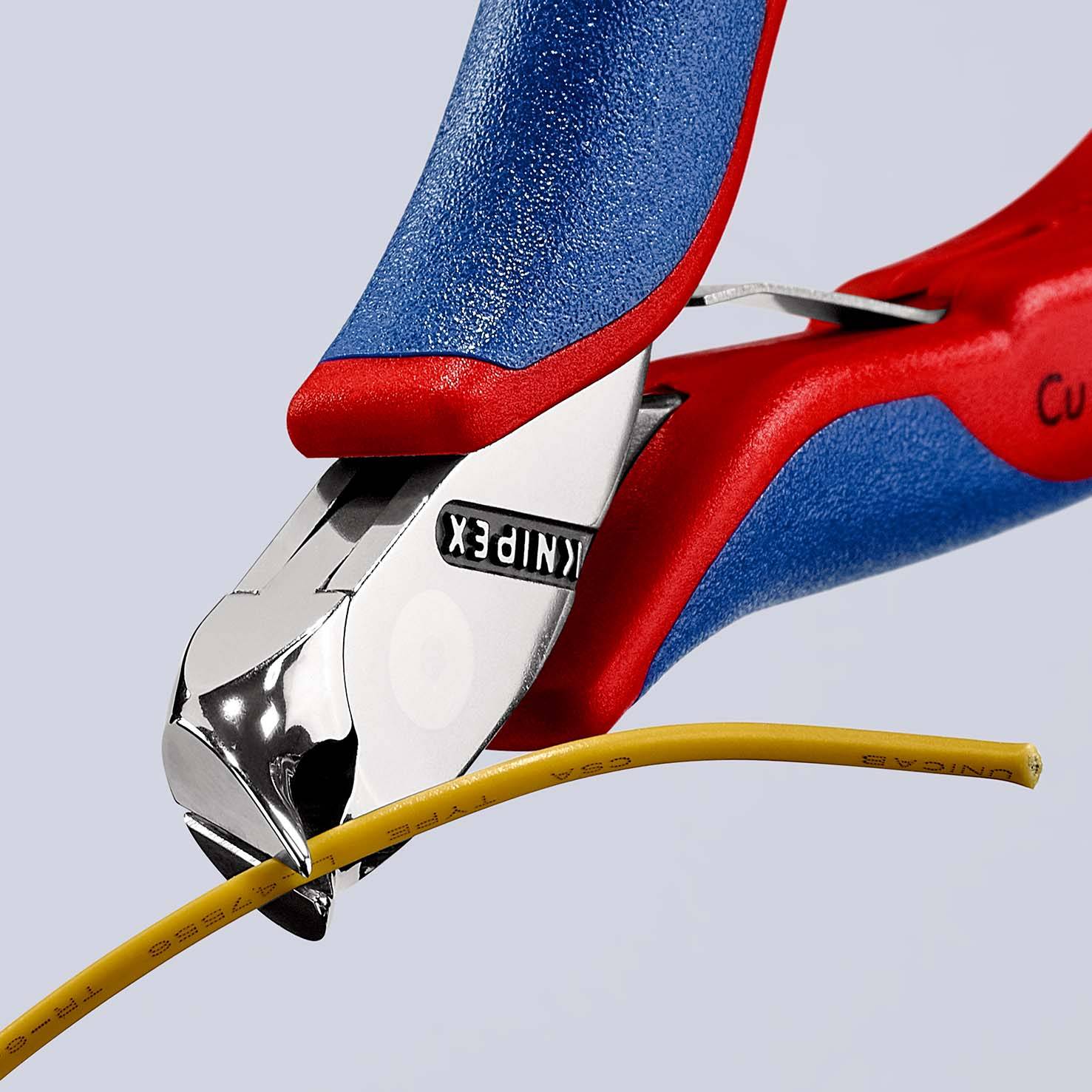 KNIPEX 64 42 115 Elektronik-Vornschneider mit Mehrkomponenten-Hüllen 115 mm-2